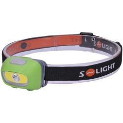 Čelovka Solight WH24 LED svítilna 3 W Cree + 3 W COB