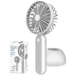 Platinet PRDF6108 přenosný ventilátor nabíjecí se stojánkem
