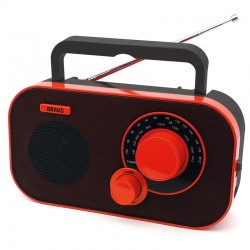 Přenosné rádio Bravo B-5184 červené