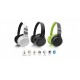 ALIGATOR AH02BK, Bluetooth sluchátka, FM, SD karta, černá