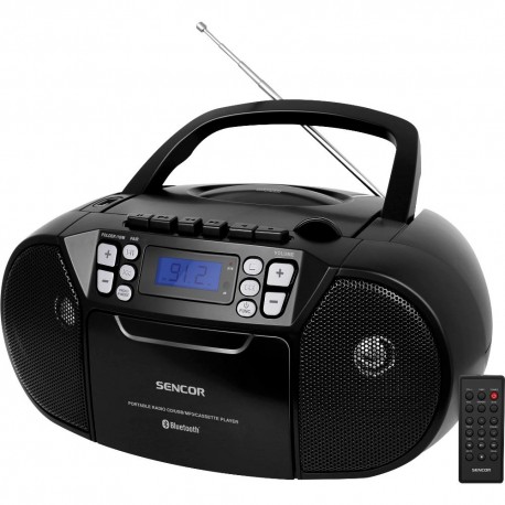 Sencor SPT 3907 B RADIO S CD/USB/BT/KAZE