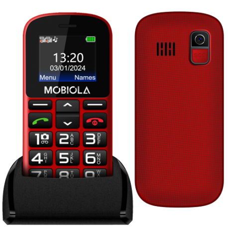 MOBIOLA MB200, červená