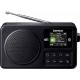 Lenco PDR-033BK - rádio DAB+/FM