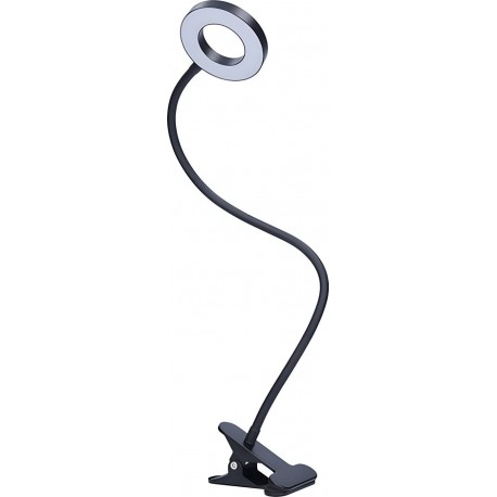 Solight WO66-B 1xLED 8W stmívatelná stolní lampička s klipem
