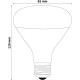 INFRA ŽÁROVKA Avide E27 R95 IR 100W