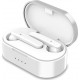 ALIGATOR TWS03WT PODS, bílá Bluetooth sluchátka