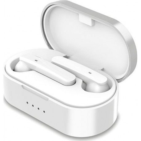 ALIGATOR TWS03WT PODS, bílá Bluetooth sluchátka