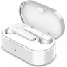 ALIGATOR TWS03WT PODS, bílá Bluetooth sluchátka