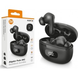 Aligator Pods ANC, černá TWS sluchátka