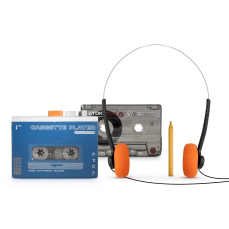 Bigben BTTAPEBL - kazetový přehrávač s Bluetooth a vestavěným reproduktorem