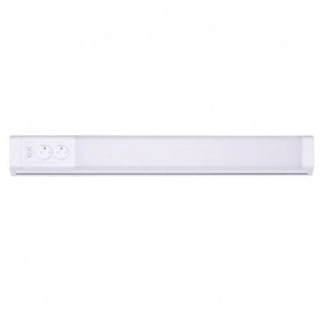 Solight WO213 LED kuchyňské svítidlo, 2x zásuvka, vypínač, 10W, 4100K, 51cm