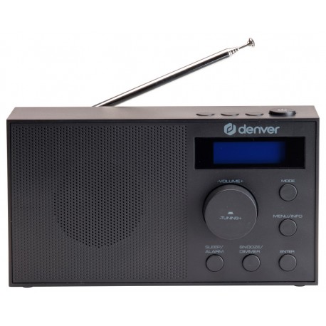 Denver DAB-51B - rádio s DAB+ a FM tunerem