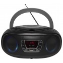 Radiopřijímač s cd Denver TCL-212BT GREY Boombox, Bluetooth