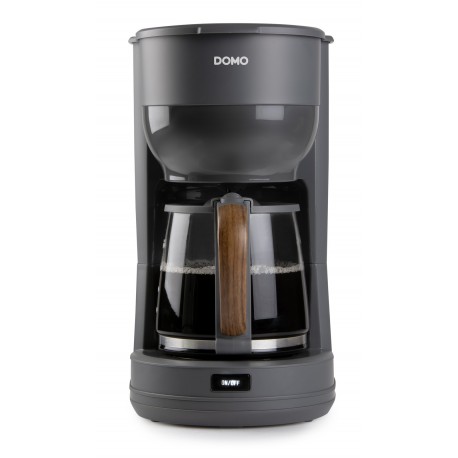 DOMO DO754K překapávač na kávu WOOD YOU - šedý